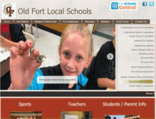 Tablet Screenshot of oldfortschools.org